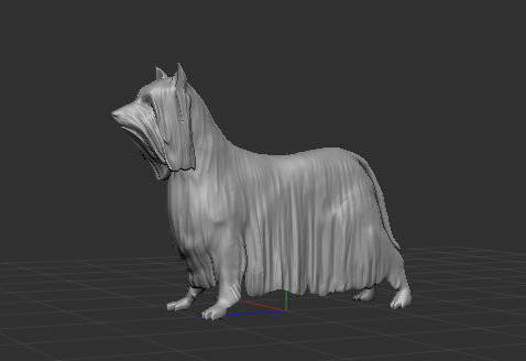 silky terrier dog pitbull dog animal pet trophy dogs podenco ibicencan silky terrier  3D print model - Mito3D