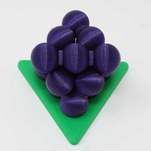 silly octahedron puzzle various pyramid ball 3d print model - Mito3D