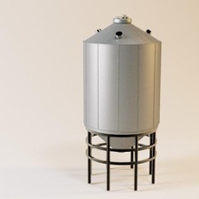 silo de grano juego 3d print model - Mito3D