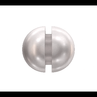 silver orb ufo uap skinwalker ranch sky spaceship heavens metallic shiny alien 3d print model - Mito3D