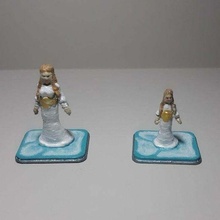 plata princesas niño niña heroína heroquest dama princesa mujer toy_game_accessories 3d print model - Mito3D