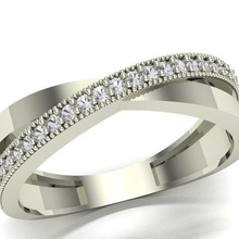 silver ring 3d print model - Mito3D