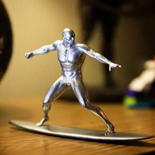 silver surfer art marvel superhero