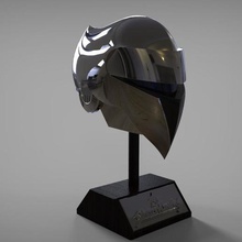 silverhawks casco de pie varios halcones galácticos 3d print model - Mito3D