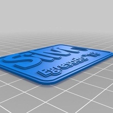 silvi egresada customized signs_logos 3d print model - Mito3D