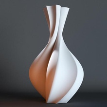 silvia vaso casa vedere il fioriera pot di fiori fiore design arredamento la decorazione covid 3d print model - Mito3D