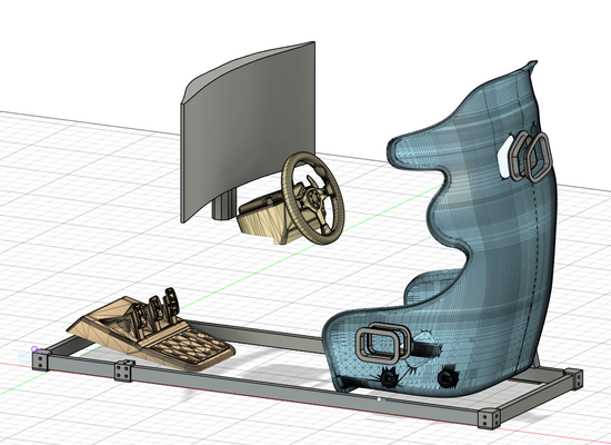 sim courses projet v1 gadget 3d print model - Mito3D