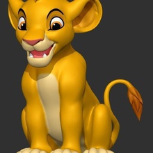 simba lion king various toy figurine figure 3d print model - Mito3D