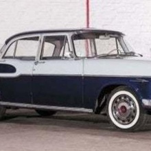1958 simca karıştırıcı oyun 1957 1959 1960 1961 50 60 2 Fransız otomobil sedan araç 3d print model - Mito3D