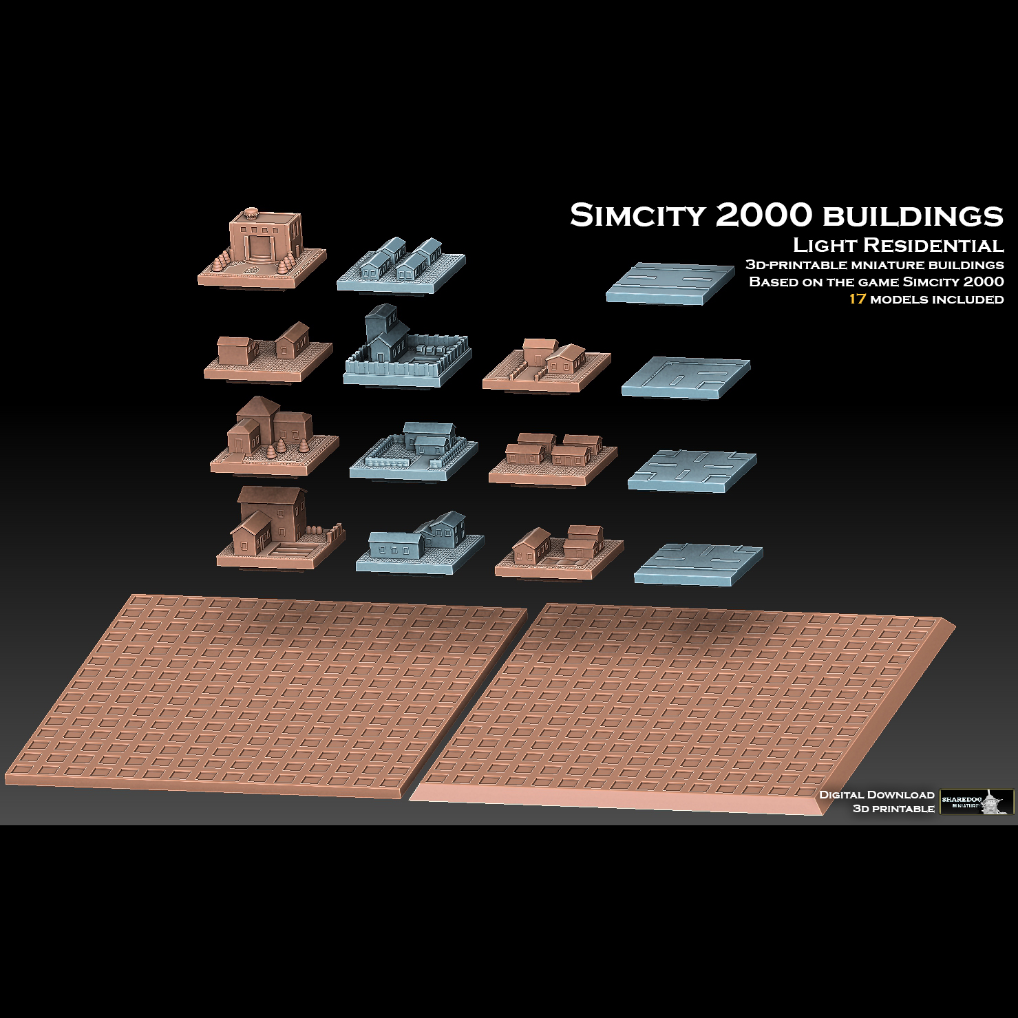 Einfachheit 2000 Gebäude 3D print model - Mito3D