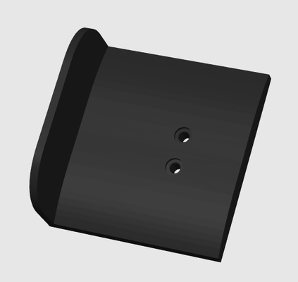 simjack pro brake pedal cover plate gadget sjpro sim racing 3d print model - Mito3D