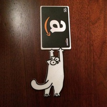 simons cat gift card holder various 3d print model - Mito3D