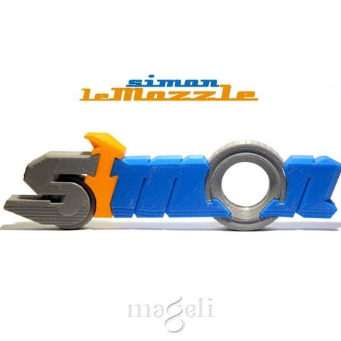 simon mozzle game puzzle wheel vehicle letter 3D print model - Mito3D