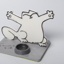 simons cat phone stand art videos 3d print model - Mito3D