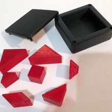 simple7 puzzle gioco i di mswarden facile 3d print model - Mito3D