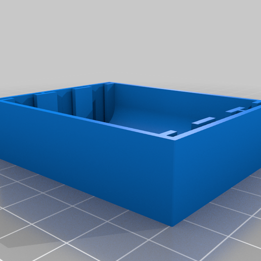 simple 3x aa battery box electronics 3D print model - Mito3D