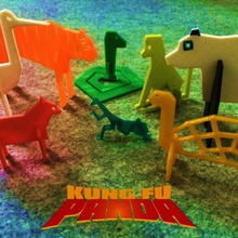 de simples animaux 15 panda kung-fu jeu 3d print model - Mito3D
