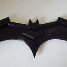 simples batarang jogo 3d print model - Mito3D