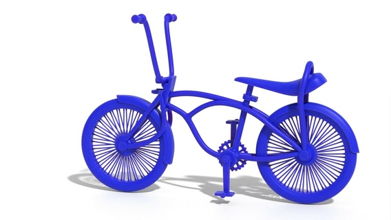 einfach Fahrrad 3d print model - Mito3D