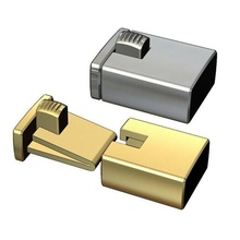 basit Kutu toka 3d Yazdır model geçiş kilit kapatma Zincir kolye mücevher altın gümüş yazdırılabilir bracelete takı moda pendant box clasp 3d print model - Mito3D