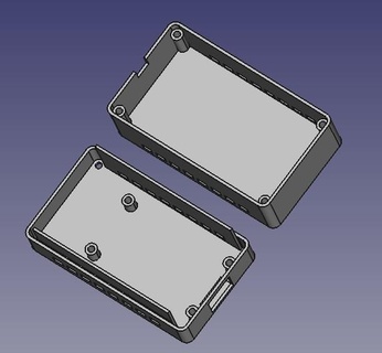simples caixa Nodemcu amigo caso bainha habitação v2 eletrônicos 3d print model - Mito3D