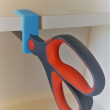 simple bracket scissor storage home organization 3d print model - Mito3D