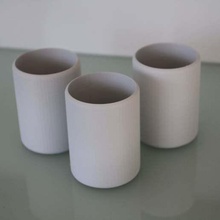 basit ama şık bir kupa bardak ev yemek mutfak kolay yazdırma tasarım kap beaker 3d print model - Mito3D