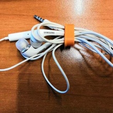 einfach Kabel Veranstalter Halter Unterstützung Kopfhörer tpu Filament Draht Audio 3d print model - Mito3D