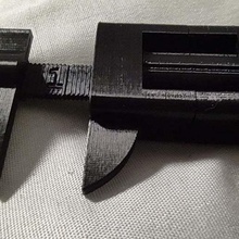 simple pinza de la herramienta herramientas mano precisión instrumento pinzas freno calibre 3d print model - Mito3D