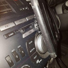 basit araba cd slot manyetik telefon Kulp destek gadget yuva cdslot cep telefonu ayakta durmak hücre mıknatıs seyyar 3d print model - Mito3D