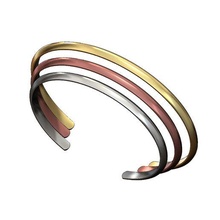 semplice chamfred lati polsino braccialetto 3d Stampa modello gioielleria oro stampabile moda argento lusso sterlina bracciale Accessori sfaccettato sfaccettatura geometrico moderno 3d print model - Mito3D