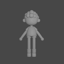 simple character art toy boy 3d print model - Mito3D