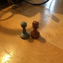 simple chess pawn game 3d print model - Mito3D