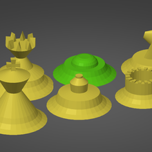 simple chess tool 3d print model - Mito3D