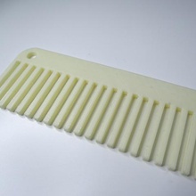 simple comb useful 3d prints 1 bathroom home accessories easy print hair hairstyle household 3d print model - Mito3D