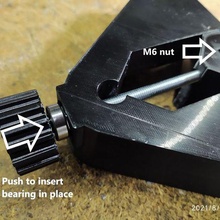 semplice angolo morsetto attrezzo bloccare lavorazione legno jig utensili mano 3d print model - Mito3D