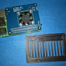 cubierta simple pi potencia sombrero varios raspberry caso 3d print model - Mito3D