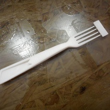 simple design fork tool 3d print model - Mito3D