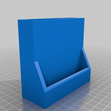 simple desk organizer desktop containers 3d print model - Mito3D