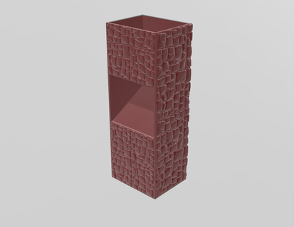 simple dice tower Game rpg 3d print model - Mito3D