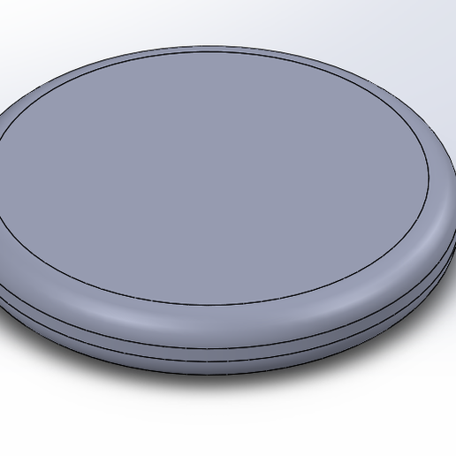 basit disk 3D print model - Mito3D