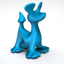 basit bir köpek ev hayvan 3d print model - Mito3D