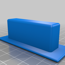 simples porta gaveta puxadores puxador casa 3d print model - Mito3D