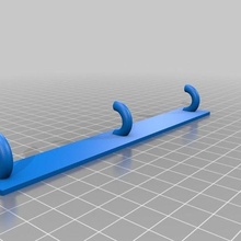 simple door hook organization 3d print model - Mito3D
