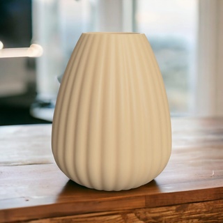 simple elegant flower vase 3d print model - Mito3D