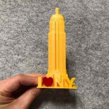 simple empire state building tinkercad architecture buildings structures newyork ilovenewyork eunny 3d print model - Mito3D