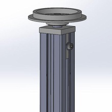 simple rapide support de bobine outil base à le titulaire la 3d print model - Mito3D