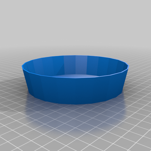 simple flower tray outdoor_garden 3D print model - Mito3D
