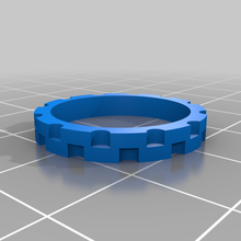 semplice geometrico squillare gioielleria design minimo minimalista unisex anelli 3d print model - Mito3D