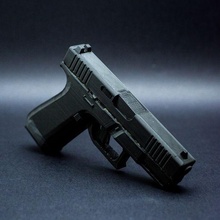 semplice glock modello gadget pistola Gunmodel glockmodel 3d print model - Mito3D